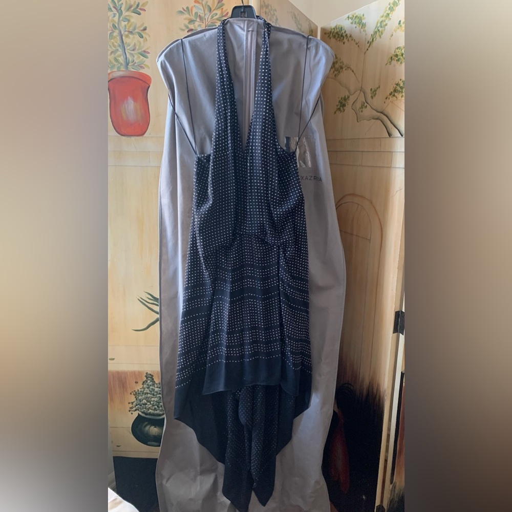 BGBG MAX AZARIA Black halter dress